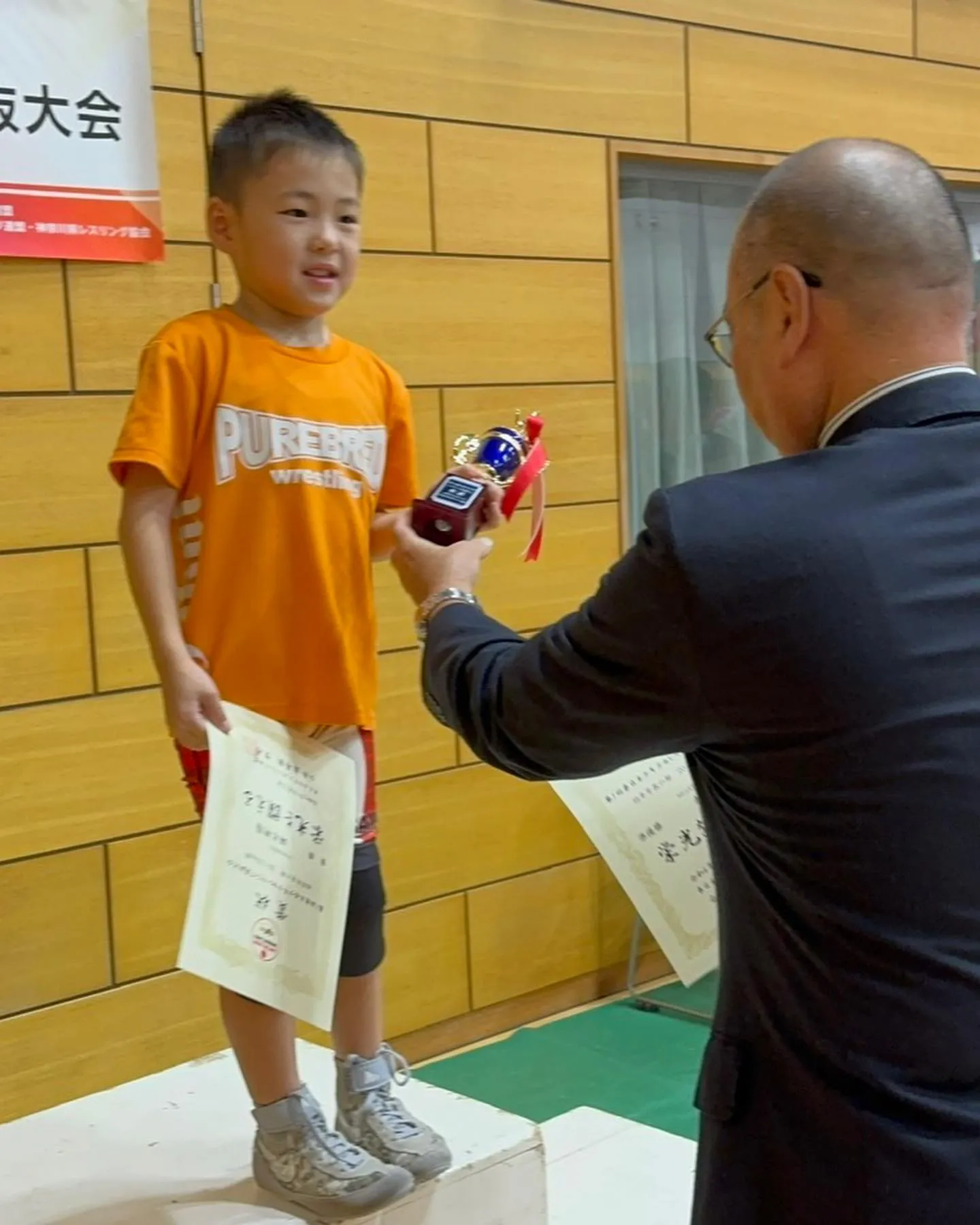 ピュアブレッドキッズレスリングでは、元気なちびっこのご入会募...