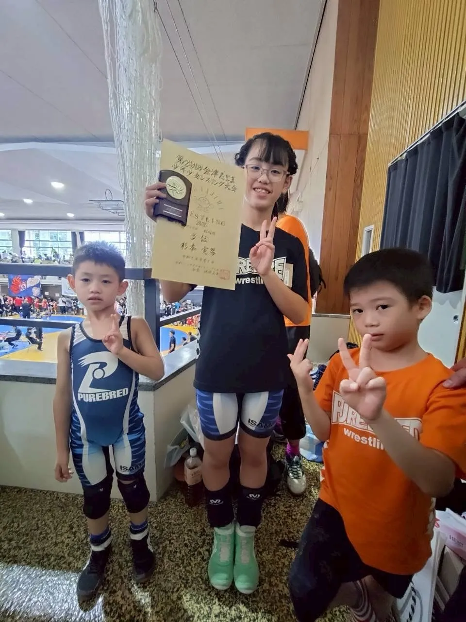 6年生からはじめたレスリングで初勝利⭐︎初フォール勝ち⭐︎の...