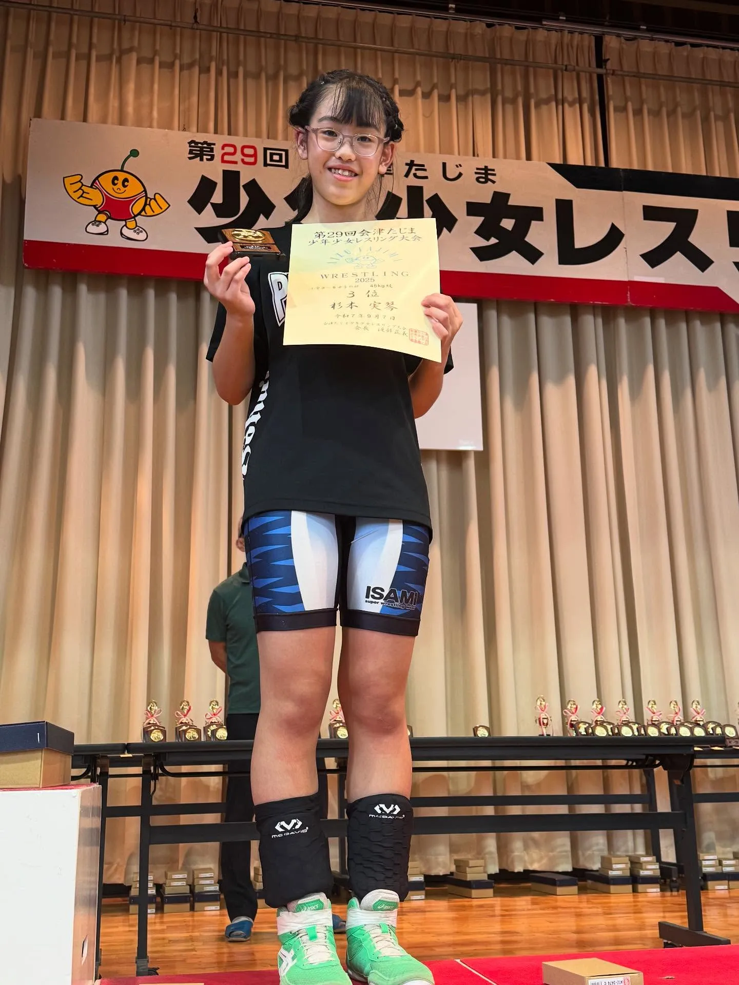 6年生からはじめたレスリングで初勝利⭐︎初フォール勝ち⭐︎の...