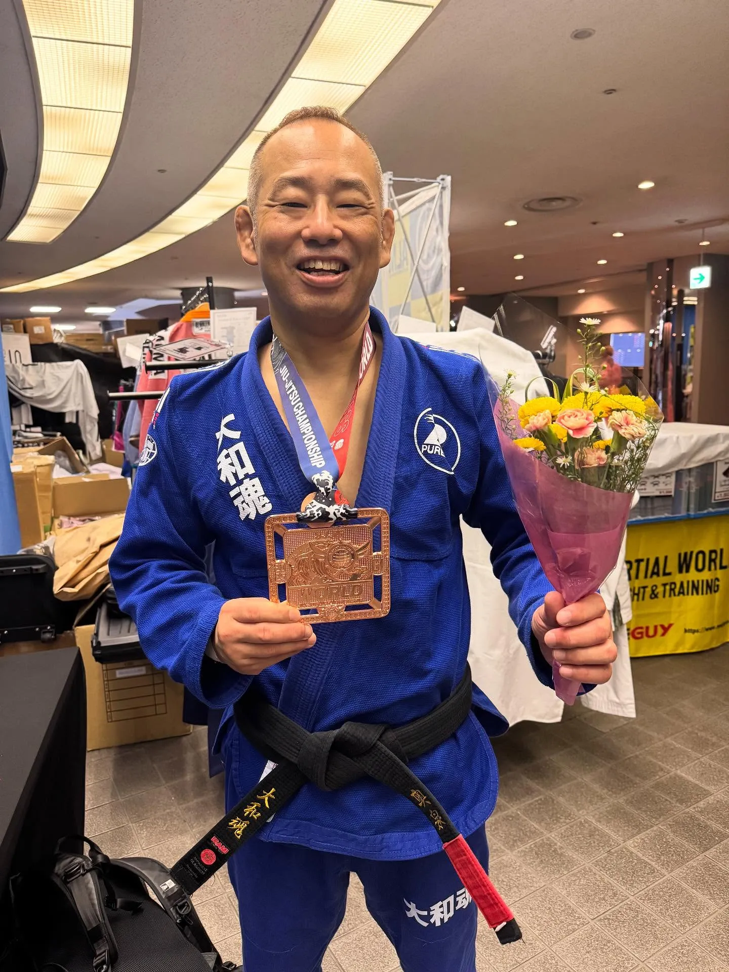 PUREBRED奥泉直也選手ブラジリアン柔術世界大会3位入賞...