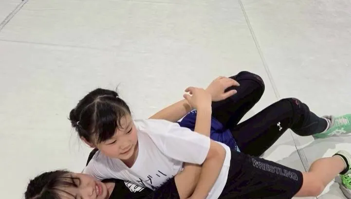 キャプテンみことちゃんピュアブレッドキッズレスリングご卒業お...