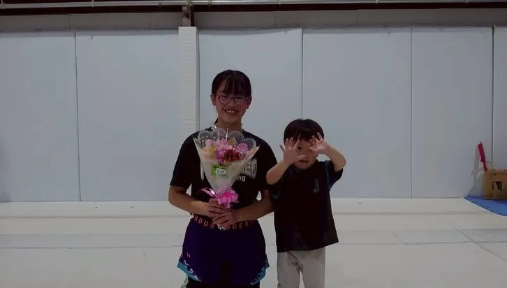 キャプテンみことちゃんピュアブレッドキッズレスリングご卒業お...