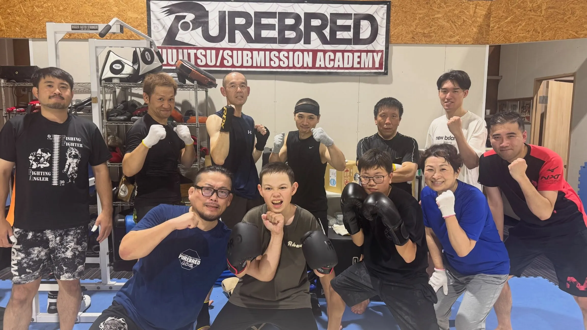 中2の中村カズミくんラスト練習🥊