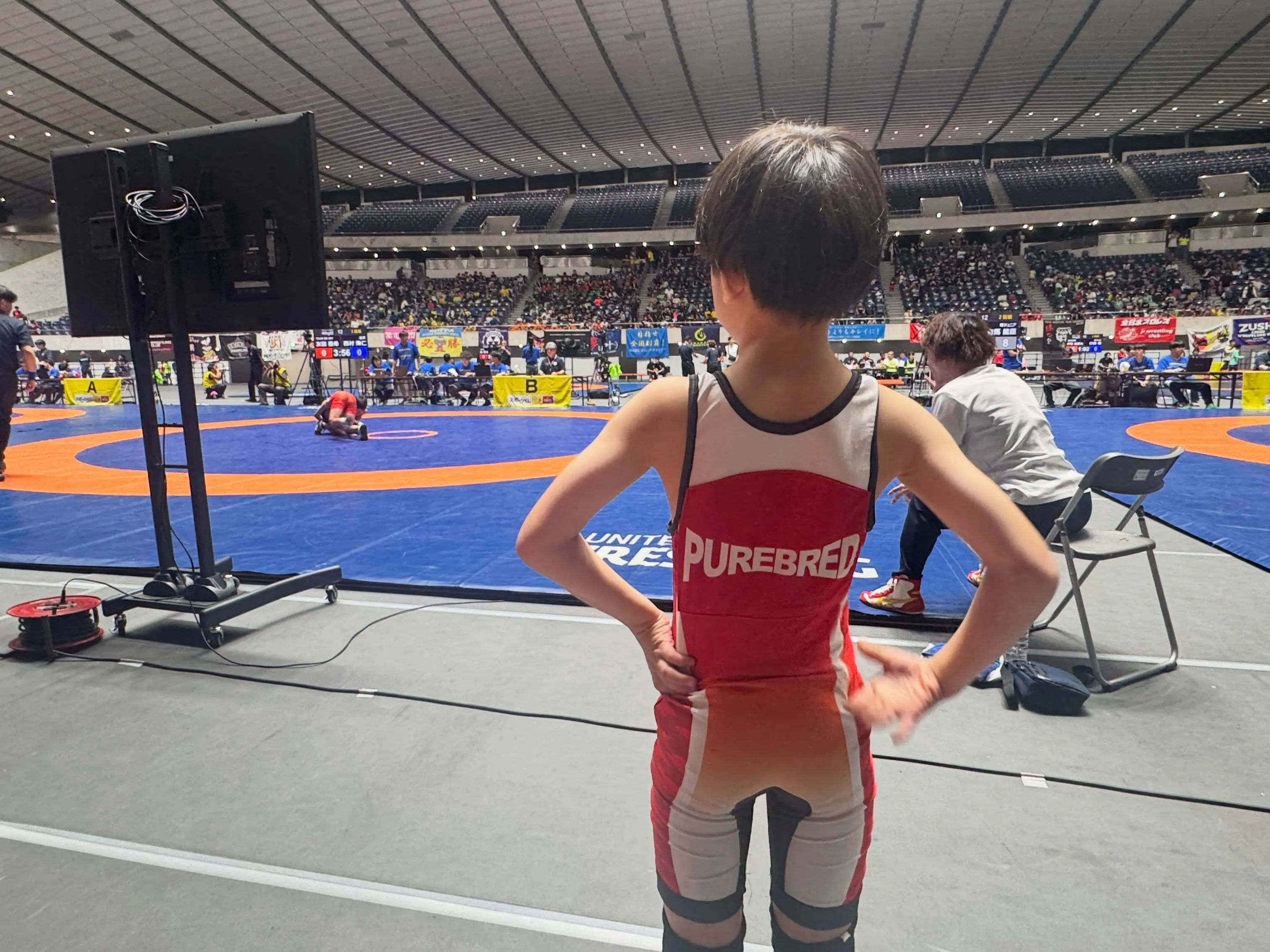 昨年度大会に続いてPUREBREDからたったひとりの参戦