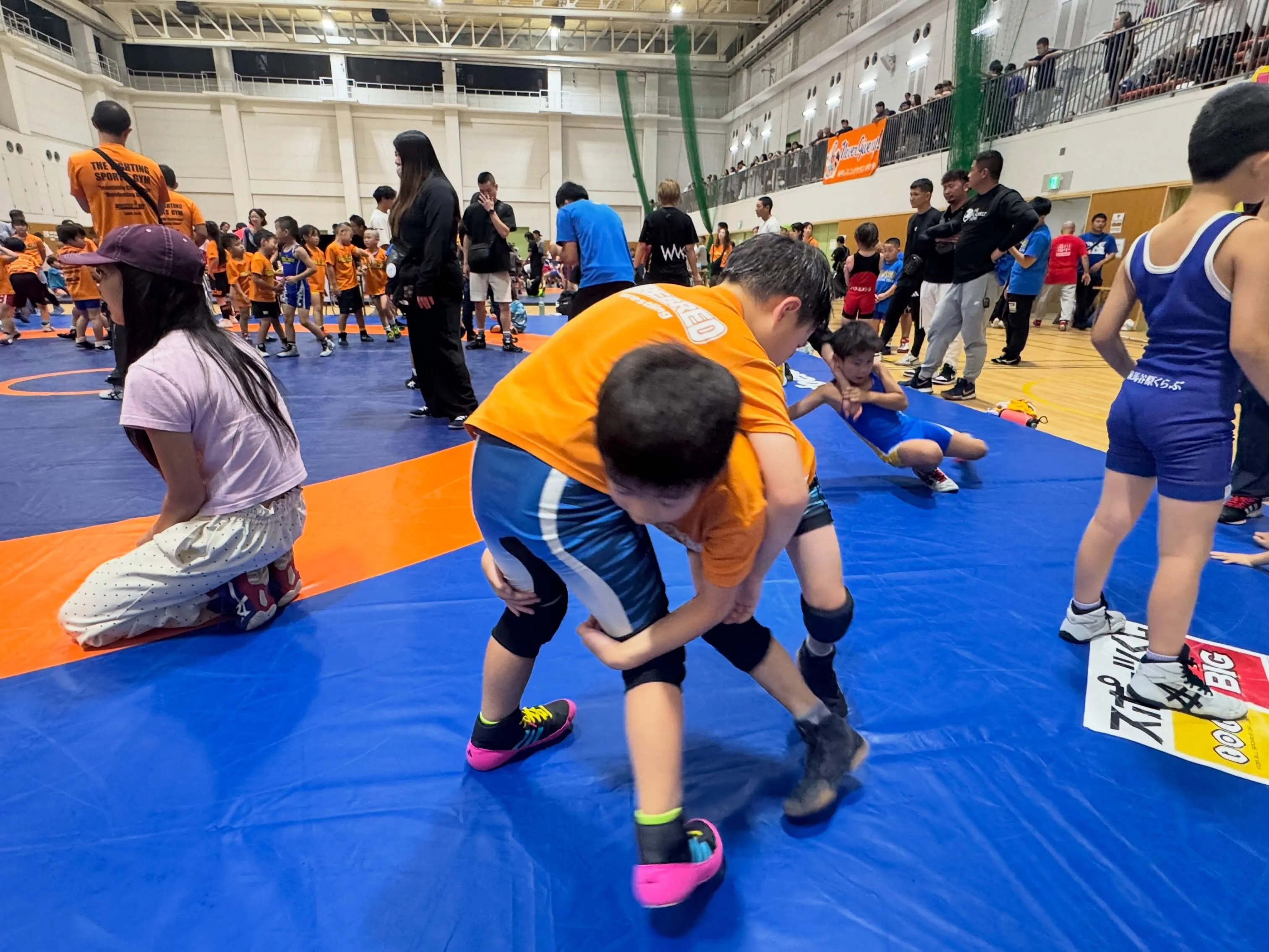 レスリングをはじめて試合にもチャレンジ🤼‍♀️